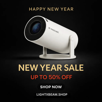 Cinematic Projector Portable Home Theater